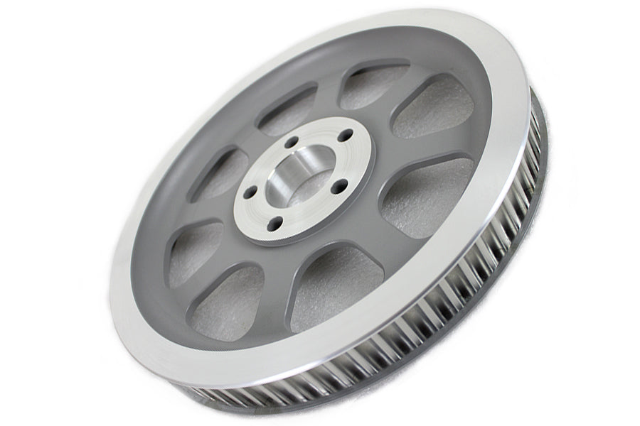 HARLEY Silver Rear Belt Pulley 70 Tooth fits 2000-2006 FLST, 2000-2006 FXST,