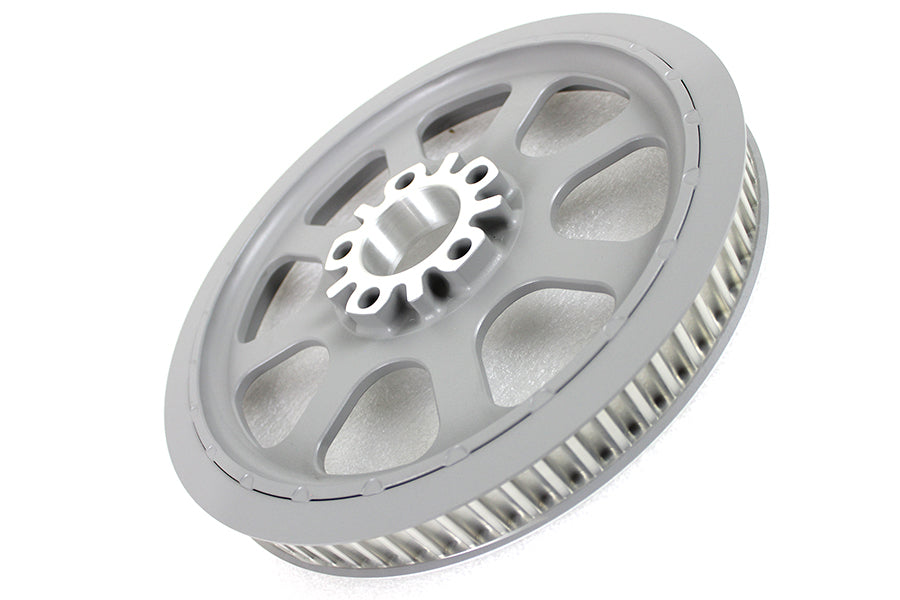 HARLEY Silver Rear Belt Pulley 70 Tooth fits 2000-2006 FLST, 2000-2006 FXST,