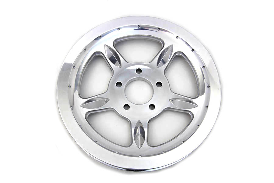 HARLEY Rear Pulley 68 Tooth Chrome fits 2000-2005 FLST, 2000-2005 FXST,