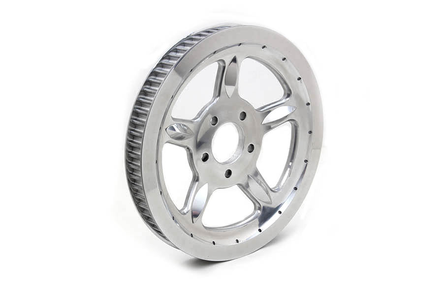 HARLEY Rear Pulley 68 Tooth Chrome fits 2000-2005 FLST, 2000-2005 FXST,