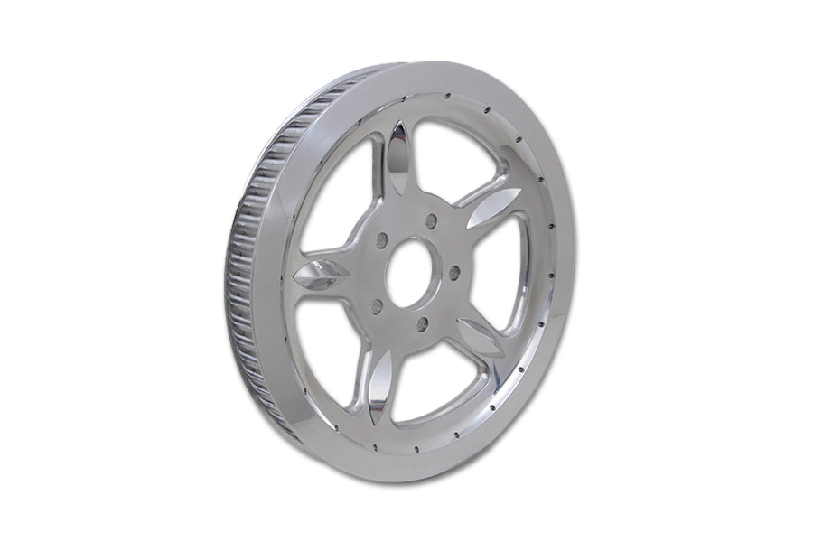 HARLEY Rear Drive Pulley 68 Tooth Chrome fits 2007-UP XL,