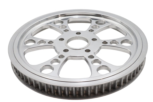 HARLEY Kool Kat Rear Drive Pulley 70 Tooth Polished Fits 0- Custom, application for 1 belt"