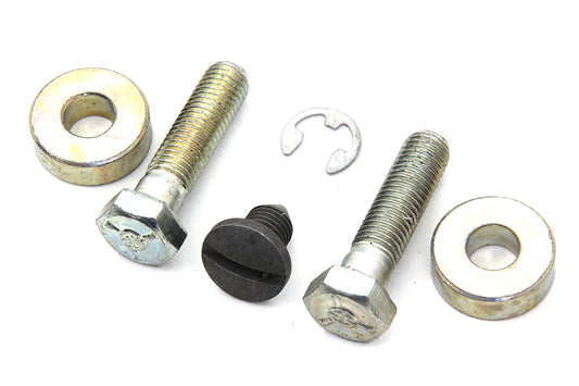 ハーレーツールボックス取付キットカドミウム 1962-1964 FL、1962年後期用