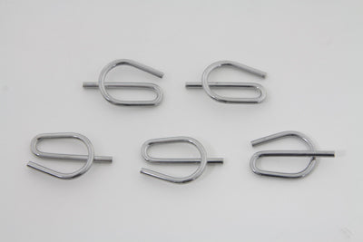 HARLEY Chrome Rear Axle Spring Clips fits 1991-UP FLST, 1991-UP FXST, 1991-UP XL,