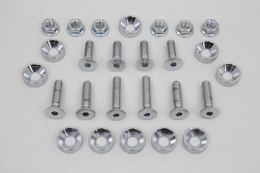 HARLEY Rear Fender Strut Bolt Kit fits 2000-2002 FXST, 2000-2003 FLST,