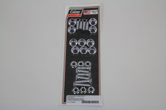 HARLEY Schutzblechstreben-Schraubensatz Passend für 2000-2002 FXST, 2000-2003 FLST,