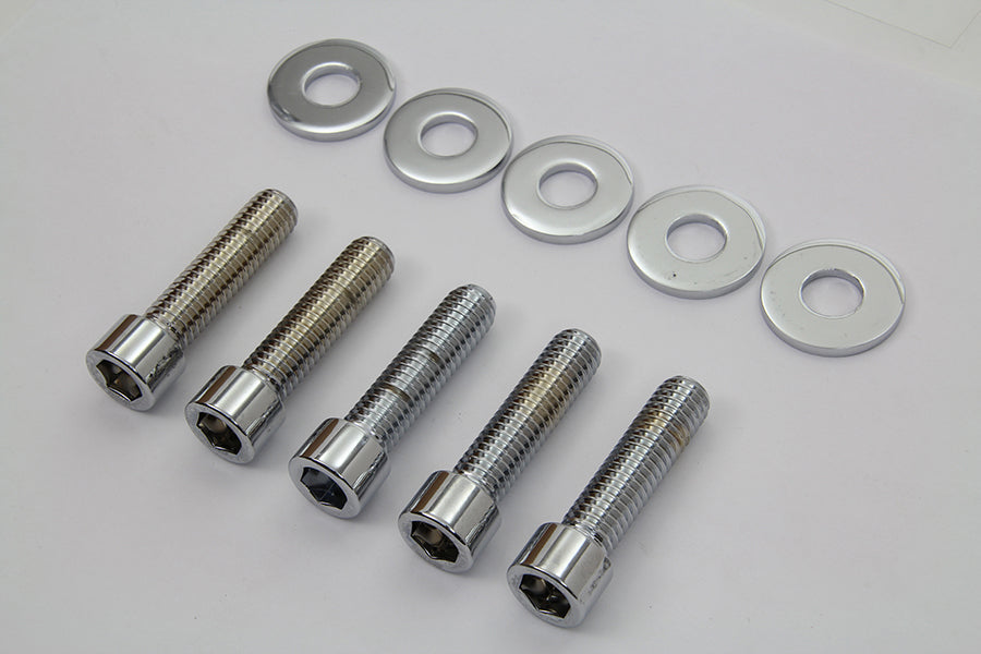 HARLEY Rear Pulley Bolt and Washer Kit Allen Style fits 1993-1996 FXST, cast wheel 1997-1998 FXD, cast wheel 1993-1996 FLST, cast wheel 1997-1998 FLT