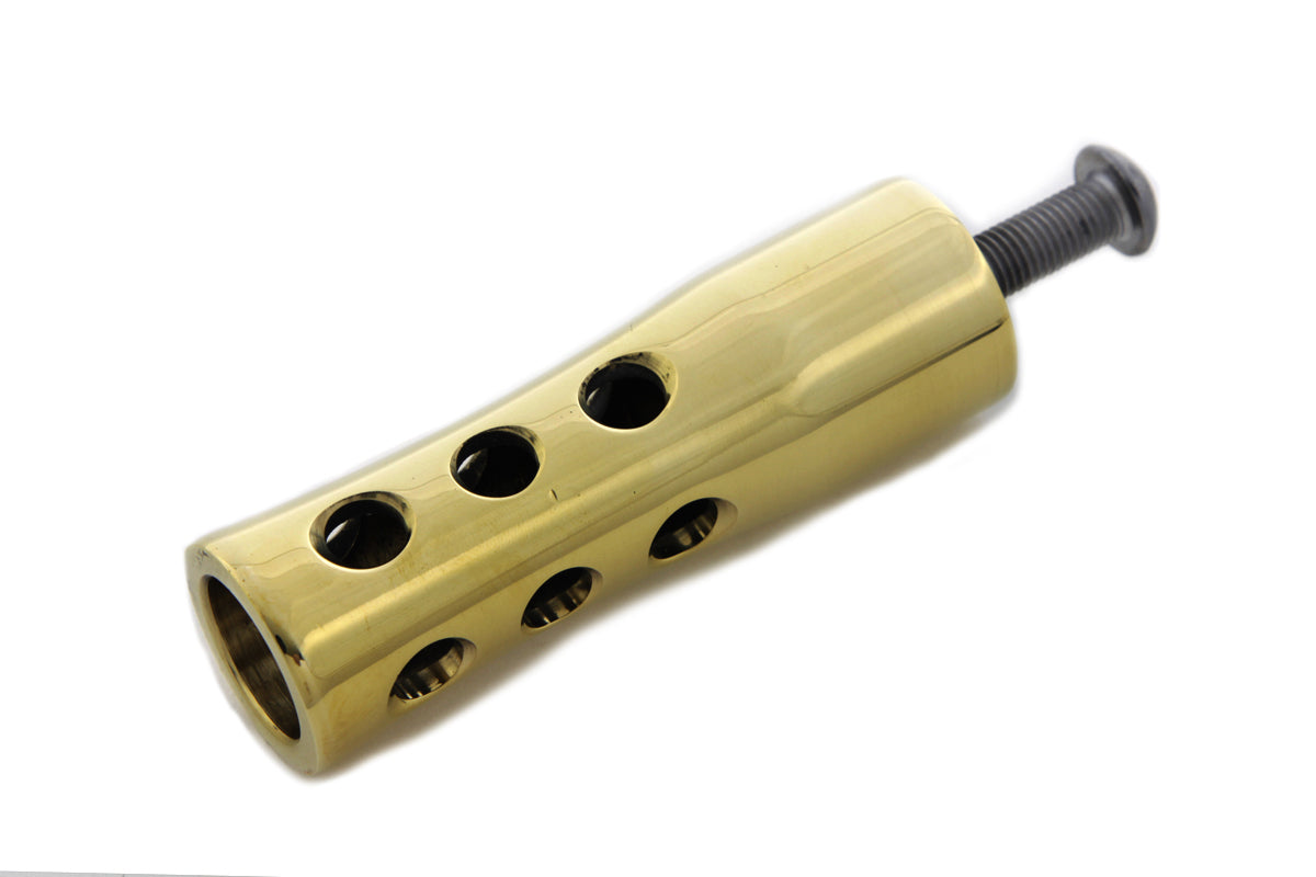HARLEY Brass Concave Shifter Peg fits 1952-1984 FL, 1971-1984 FX, 1979-UP FLT, 1979-UP FLT, 1991-2017 FXD, 1984-1994 FXR, 1986-UP FLST, 1984-UP FXST, 1952-UP XL,