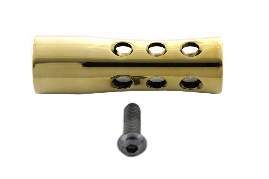 HARLEY Brass Concave Shifter Peg fits 1952-1984 FL, 1971-1984 FX, 1979-UP FLT, 1979-UP FLT, 1991-2017 FXD, 1984-1994 FXR, 1986-UP FLST, 1984-UP FXST, 1952-UP XL,