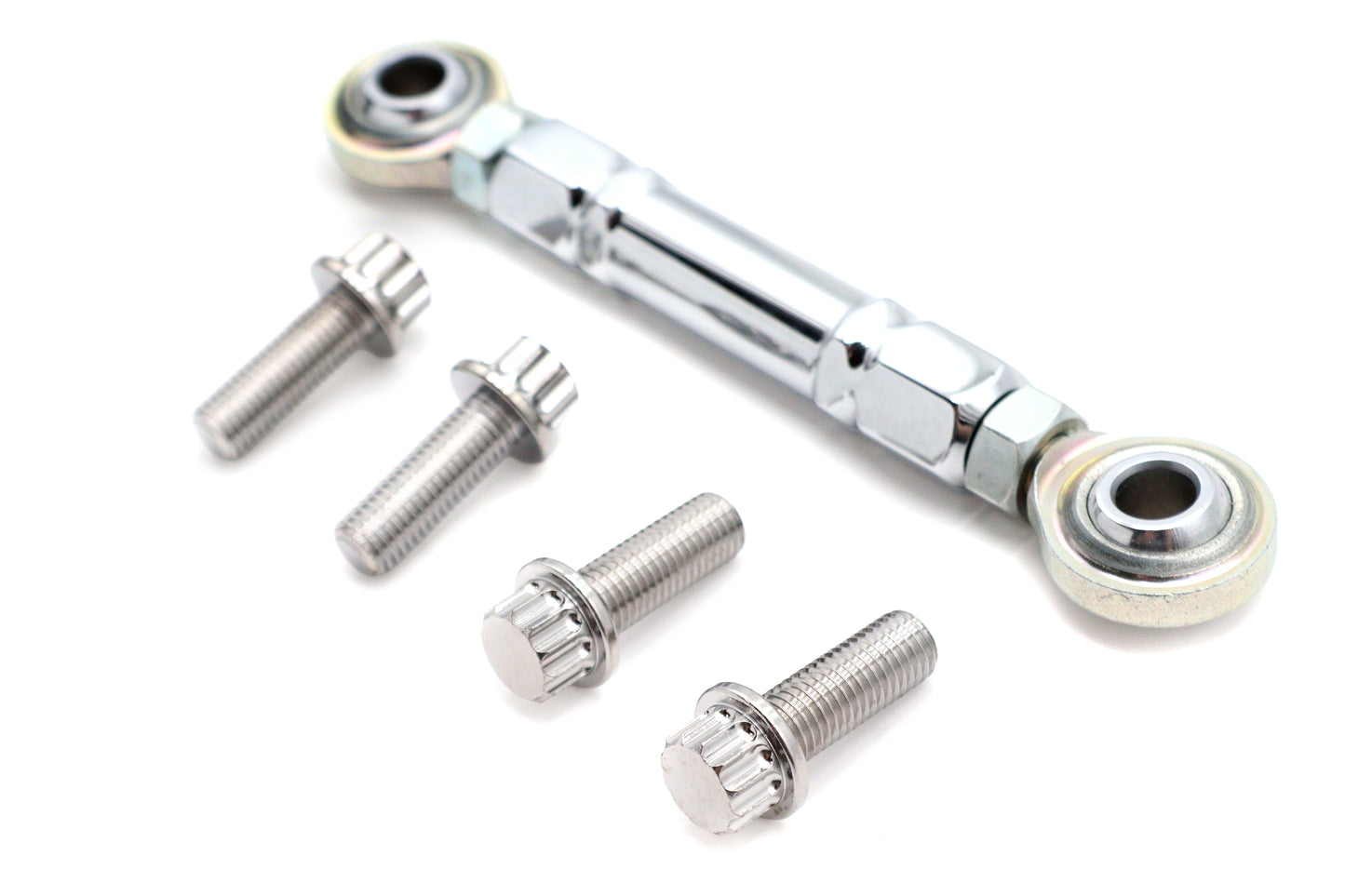 HARLEY Schaltgestänge-Kit aus Aluminium Chrom Passend für 1983-1994 FXR, 1991-2017 FXD,
