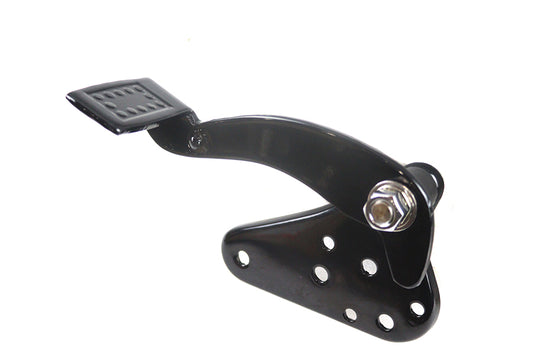 HARLEY Jockey Clutch Pedal and Plate Black Fits 0- Custom, application with ratchet or jockey top