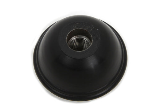 HARLEY Small Black Shifter Knob with Temperature Gauge fits 1941-1951 FL, 1936-1940 EL, 1938-1948 UL, 1929-1953 WL, 1937-1973 G,