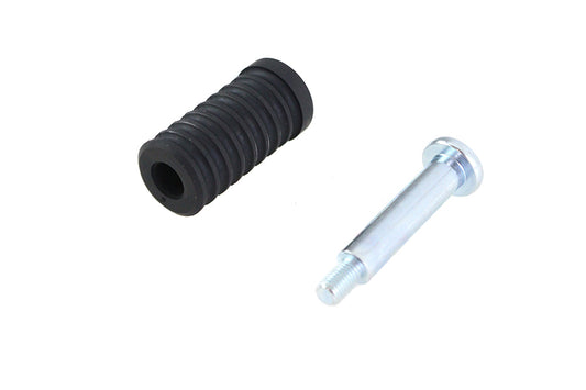 HARLEY Rubber Shifter Peg Black with Screw fits 1970-UP FL, 1973-UP FX, 1970-UP FL, 1973-UP FX,