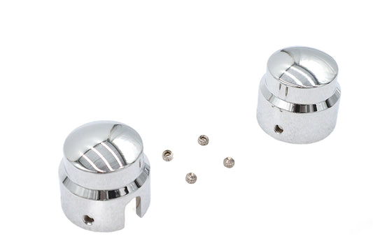 HARLEY Rear Axle Nut Covers Fits 1984-2006 FXST, 1986-2006 FLST,