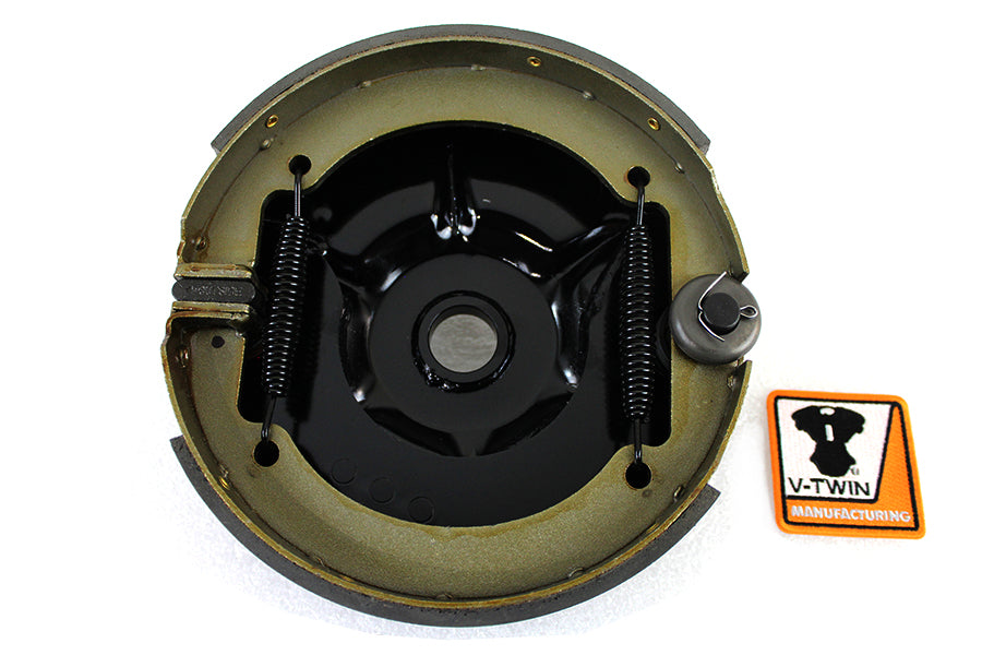 HARLEY Rear Mechanical Brake Backing Plate Kit Black fits 1936-1940 EL, 1941-1957 FL, 1937-1948 VL,