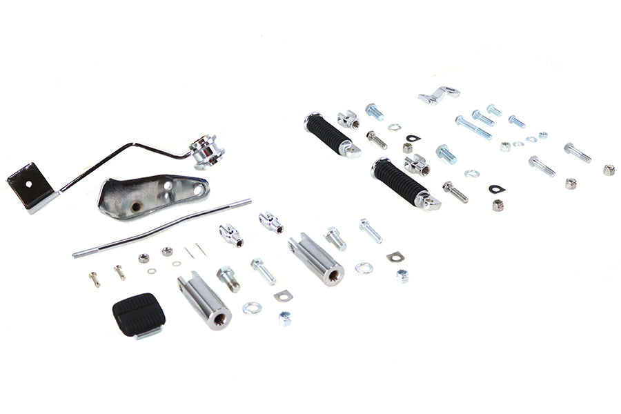 HARLEY Rigid Forward Brake Pedal Kit Chrome fits 1947-1957 FL,