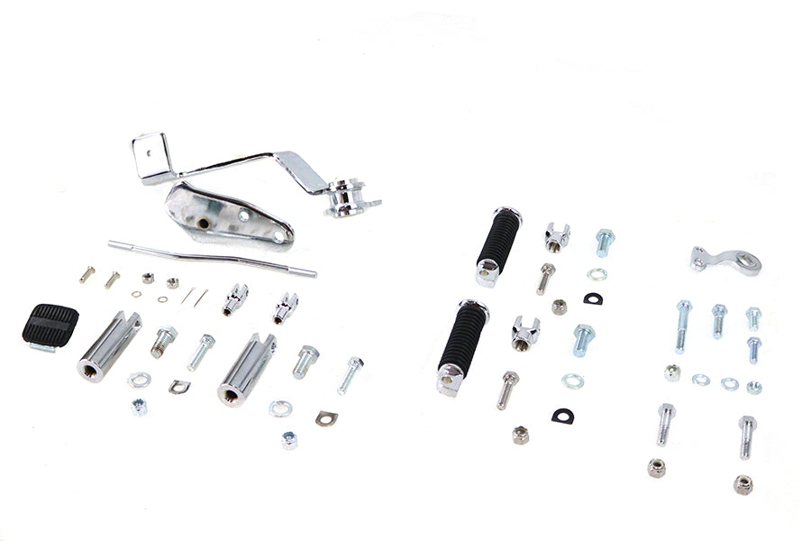 HARLEY Rigid Forward Brake Pedal Kit Chrome fits 1947-1957 FL,