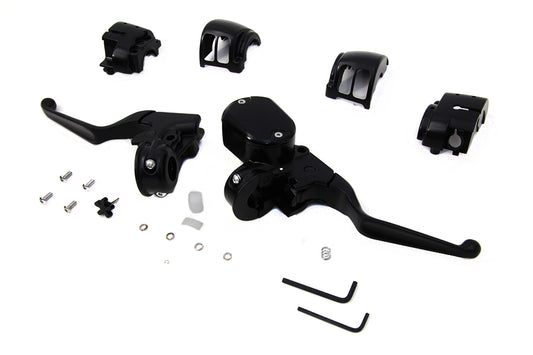 HARLEY Handlebar Control Kit Black fits 2014-UP XL, with ABS