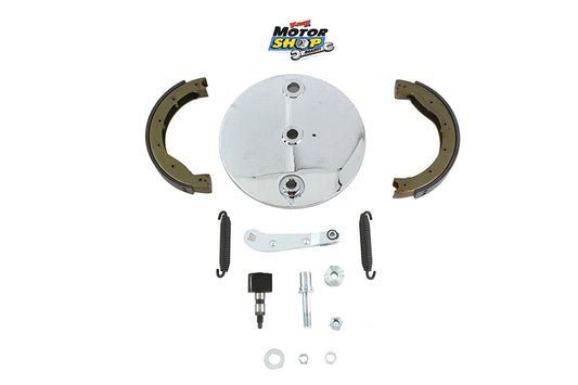 HARLEY Rear Brake Backing Plate Kit Polished fits 1954-1956 K, 1957-1972 XL,