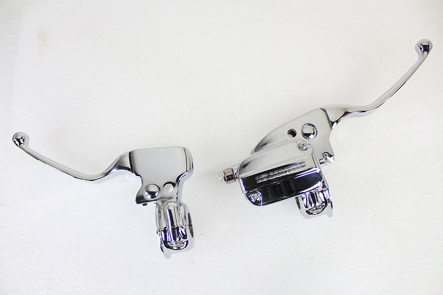 HARLEY Chrome Handlebar Control Kit fits 2008-2013 FLHT, 2008-2013 FLHR, 2008-2013 FLHX,