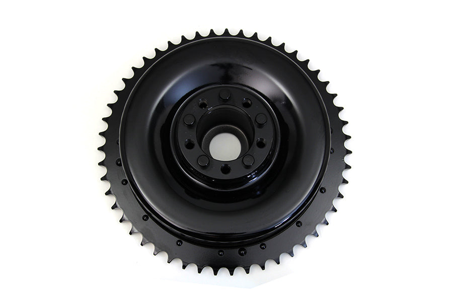 HARLEY Rear Mechanical Brake Drum Black fits 1937-1948 UL, 1936-1940 EL, 1941-1957 FL,