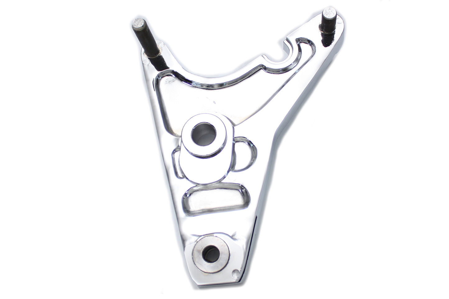 HARLEY Rear Brake Caliper Bracket Chrome fits 1973-1980 FL, 1973-1980 FX,