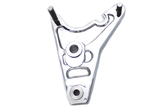 HARLEY Rear Brake Caliper Bracket Chrome fits 1973-1980 FL, 1973-1980 FX,