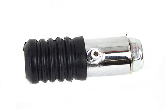 HARLEY Rear Remote Mount Master Cylinder Polished fits 1987-1999 FLST, 1987-1999 FLSTF,