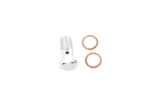 HARLEY 6 Point Banjo Bolt Kit 12mm Fits 1984-2010 FXST, 1991-2010 FXD, 1984-2003 XL,