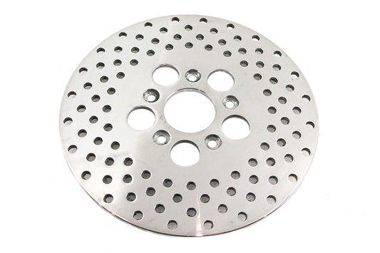 HARLEY 10 inch Drilled Front Brake Disc fits 1980-1983 FXWG,