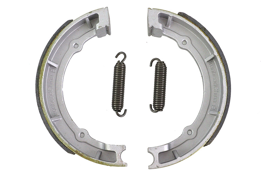 HARLEY Replica Front Brake Shoe Set fits 1971-1972 FX, 1964-1972 XL,