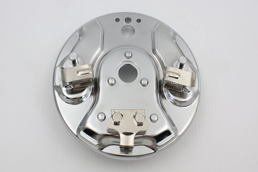 HARLEY Rear Hydraulic Brake Backing Plate Chrome fits 1958-1962 FL,
