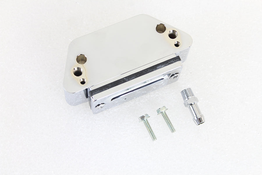 HARLEY Rear Remote Master Cylinder Reservoir Billet fits 1982-1992 FLT, 1982-1984 FXE, 1982-1984 FLH, 1982-1989 FXR, 1982-1989 FXR, 1982-19