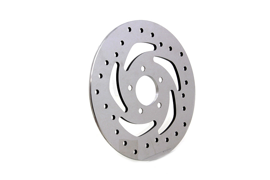 HARLEY 10-1/2 inch Drilled Rear Brake Disc fits 2008-2016 XL,