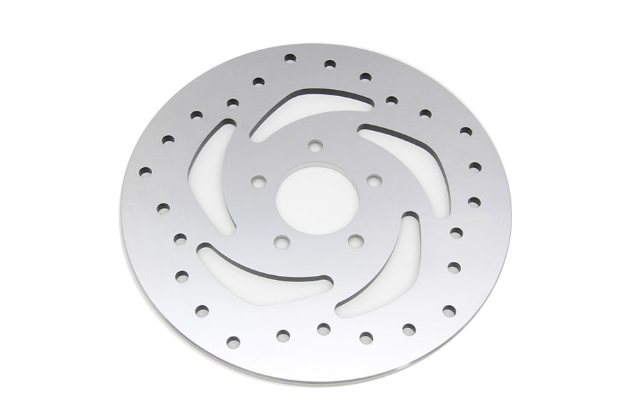 HARLEY 10-1/2 inch Drilled Rear Brake Disc fits 2008-2016 XL,
