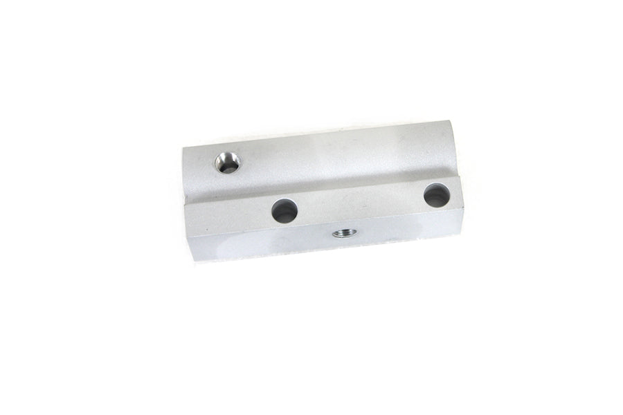 HARLEY Rear Remote Mount Master Cylinder Natural Alloy with Shot fits 1986-1991 FLT,