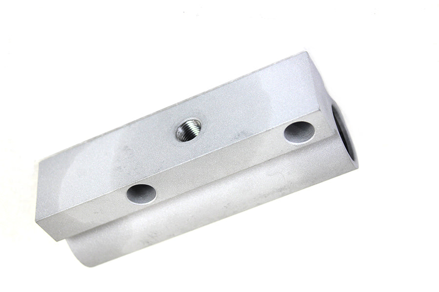 HARLEY Rear Remote Mount Master Cylinder Natural Alloy with Shot fits 1986-1991 FLT,