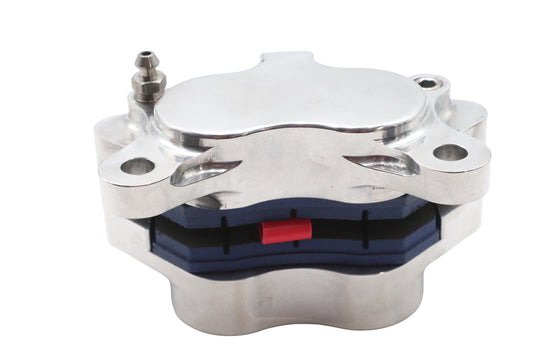 BACK AGAIN! Ultima 4-Piston Polished Billet Aluminum Caliper FOR CUSTOM BUILDS