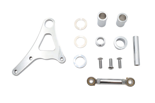 HARLEY Ultima Spring Fork Caliper Bracket Kit Chrome Fits 0- Custom, application for Spring Forks