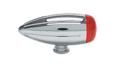 Custom Chrome HARLEY BULLET LIGHT RED SLOT