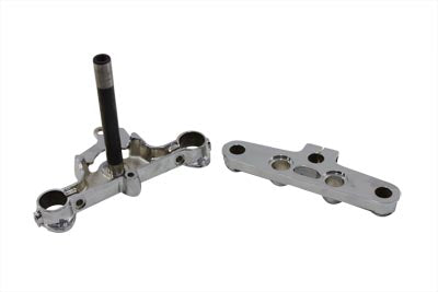 HARLEY Chrome Triple Tree Set Fits 1986-1999 FLST,