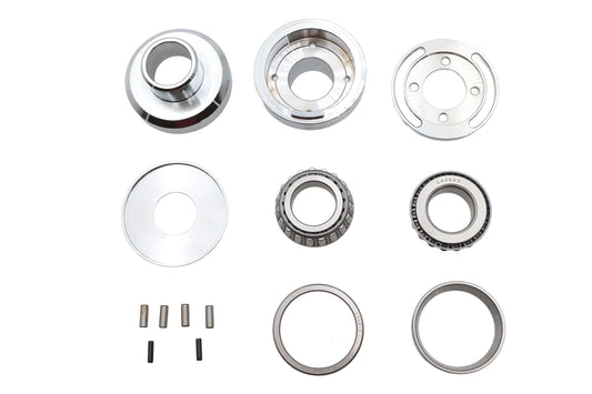 HARLEY Chrome Fork Stop Neck Cup Kit Fits 1949-1984 FLH, 1971-1984 FX, 1984-1987 FXST,