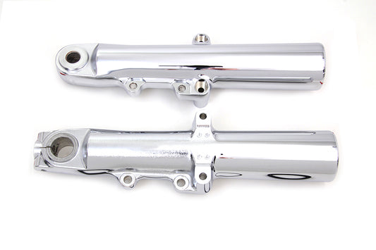 HARLEY Chrome Lower 49mm Fork Slider Fits 2014-UP FLT, 2014-UP FLTR, 2014-UP FLHX, 2014-UP FLH