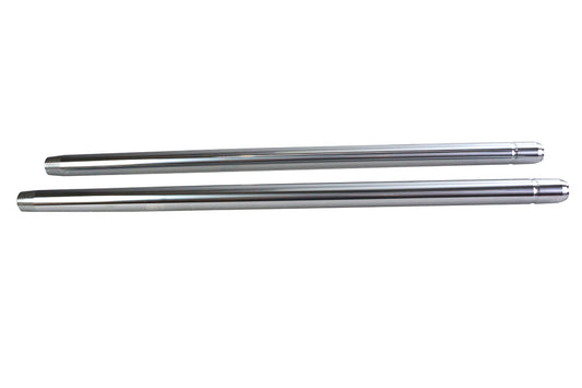 HARLEY Chrome 35mm Fork Tube Set 31-1/4 inch Total Length Fits 1975-1983 XLH, 1975-1983 XLCH, 19