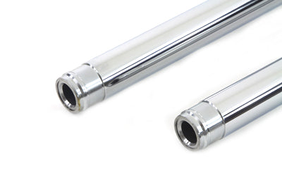 HARLEY Chrome Fork Tube Set 8 inch Over Stock Fits 1984-1996 FLT, 1984-1996 FLHT, 1984-1999 FXST