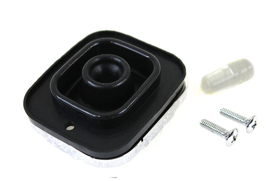 HARLEY Handlebar Master Cylinder Cover Chrome fits 1996-2004 FLT, 1996-2005 FXST, 1996-2005 FLST, 1996-2005 FXD, 1996-2003 XL,