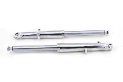 HARLEY 41mm Fork Tube Assembly with Chrome Sliders Fits 1949-1968 FL,
