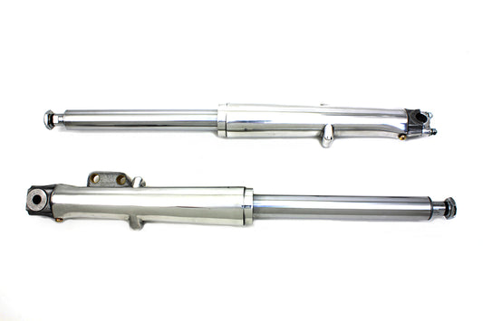 HARLEY Fork Slider Assembly with Polished Sliders Fits 1973-1984 FL,
