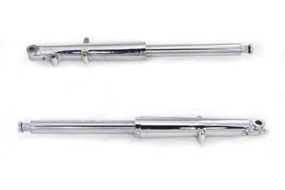 HARLEY 41mm Fork Slider Assembly with Chrome Sliders Fits 1969-1971 FL,
