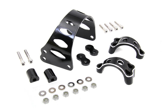 HARLEY 49mm Black Tomahawk Front Fork Brace Fits 2006-2017 FXD,